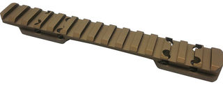 Talley Picatinny Rail 20 MOA Base in Hells Canyon Fits Browning X-Bolt Long Action